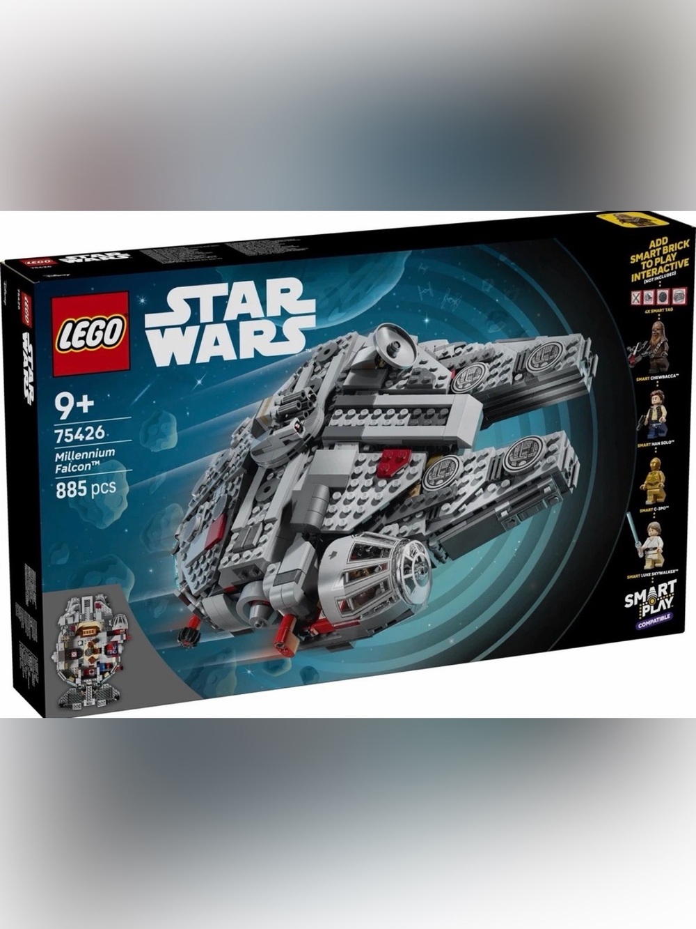 LEGO Disney Star Wars SMART Play Millennium Falcon 75426 #S2-A1 Factory Sealed L